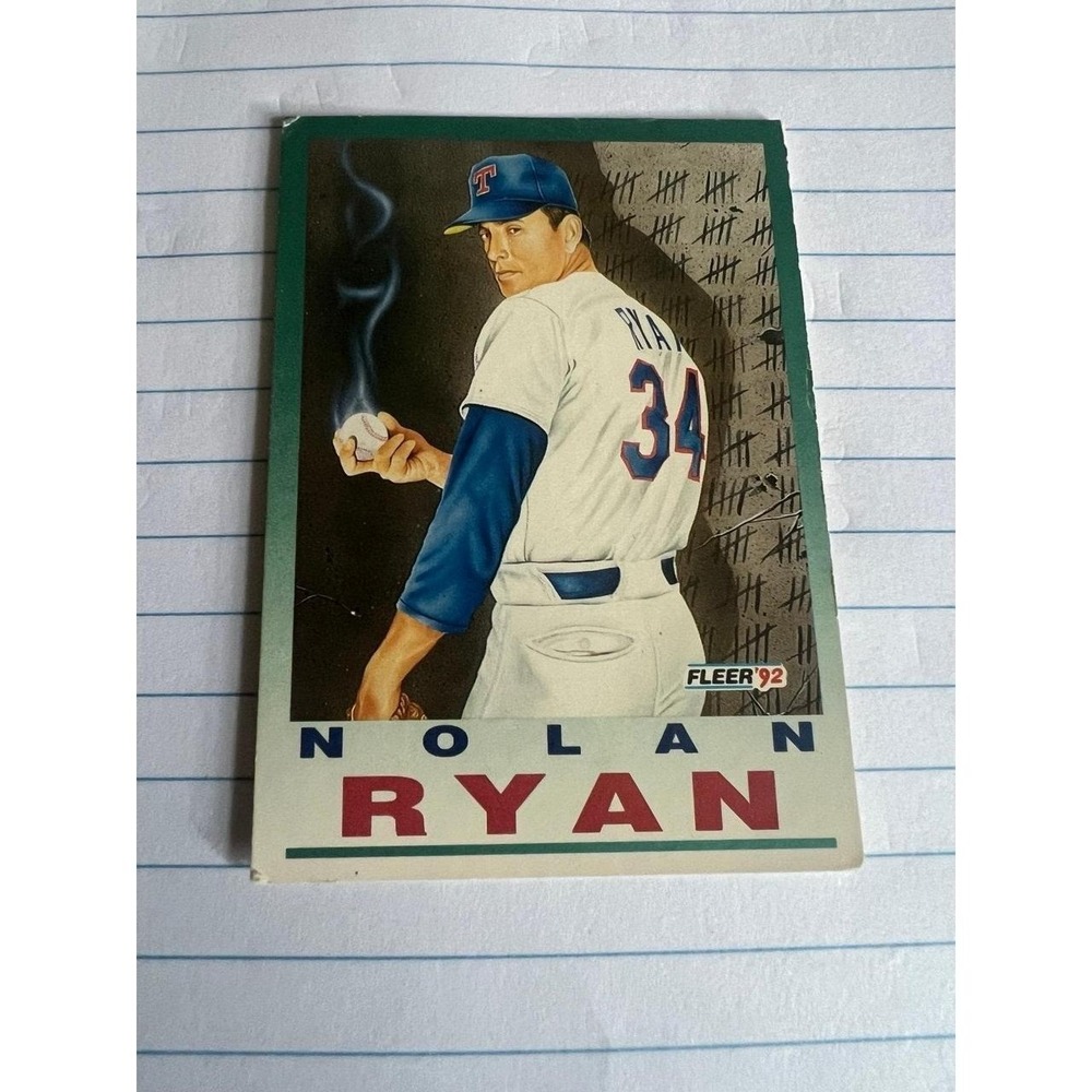 1992 Fleer #710 Nolan Ryan